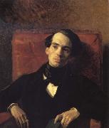 Karl Briullov Portrait of alexander strugovshchikov France oil painting artist